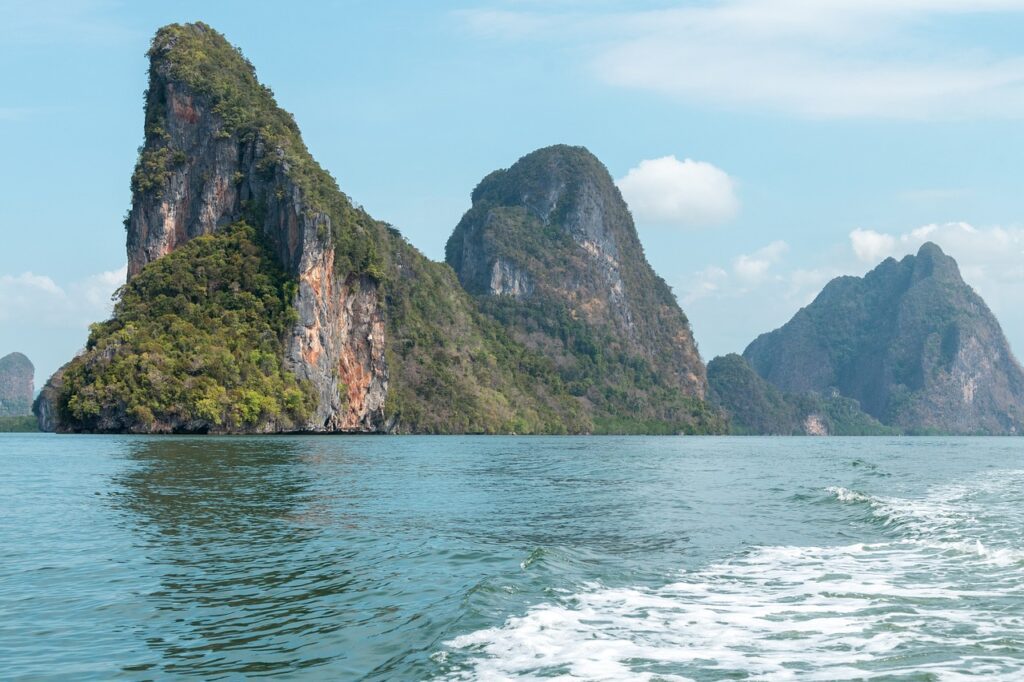 Foreigners exploring property options in Koh Samui with a real estate agent.